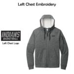 MCHS Girls Basketball Adult Nike Full-Zip Fleece Hoodie