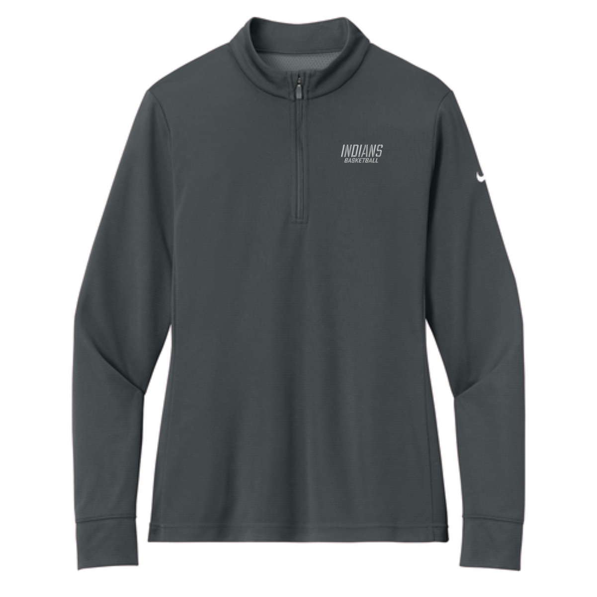 MCHS Girls Basketball Ladies Nike 1/2-Zip Cover-Up - Image 2