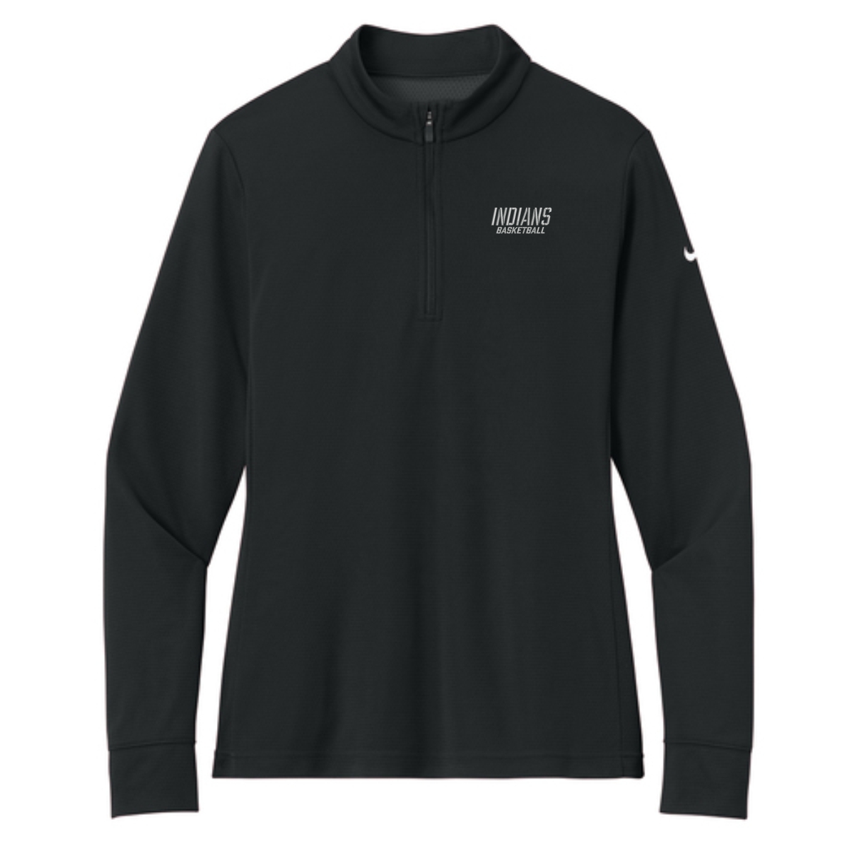 MCHS Girls Basketball Ladies Nike 1/2-Zip Cover-Up - Image 3