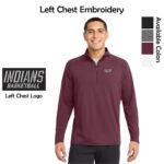 MCHS Girls Basketball Adult Stretch 1/4-Zip Pullover