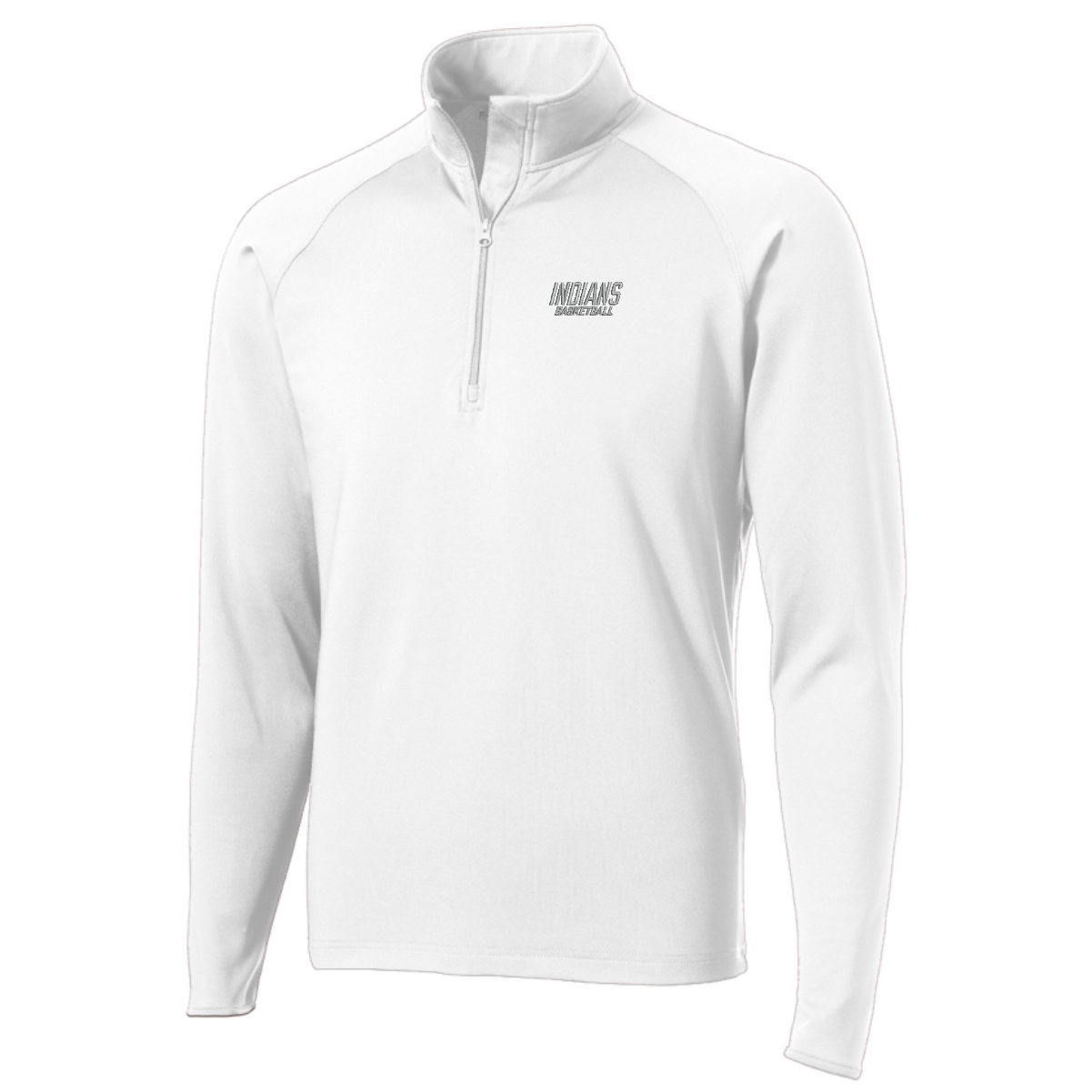 MCHS Girls Basketball Adult Stretch 1/4-Zip Pullover - Image 6