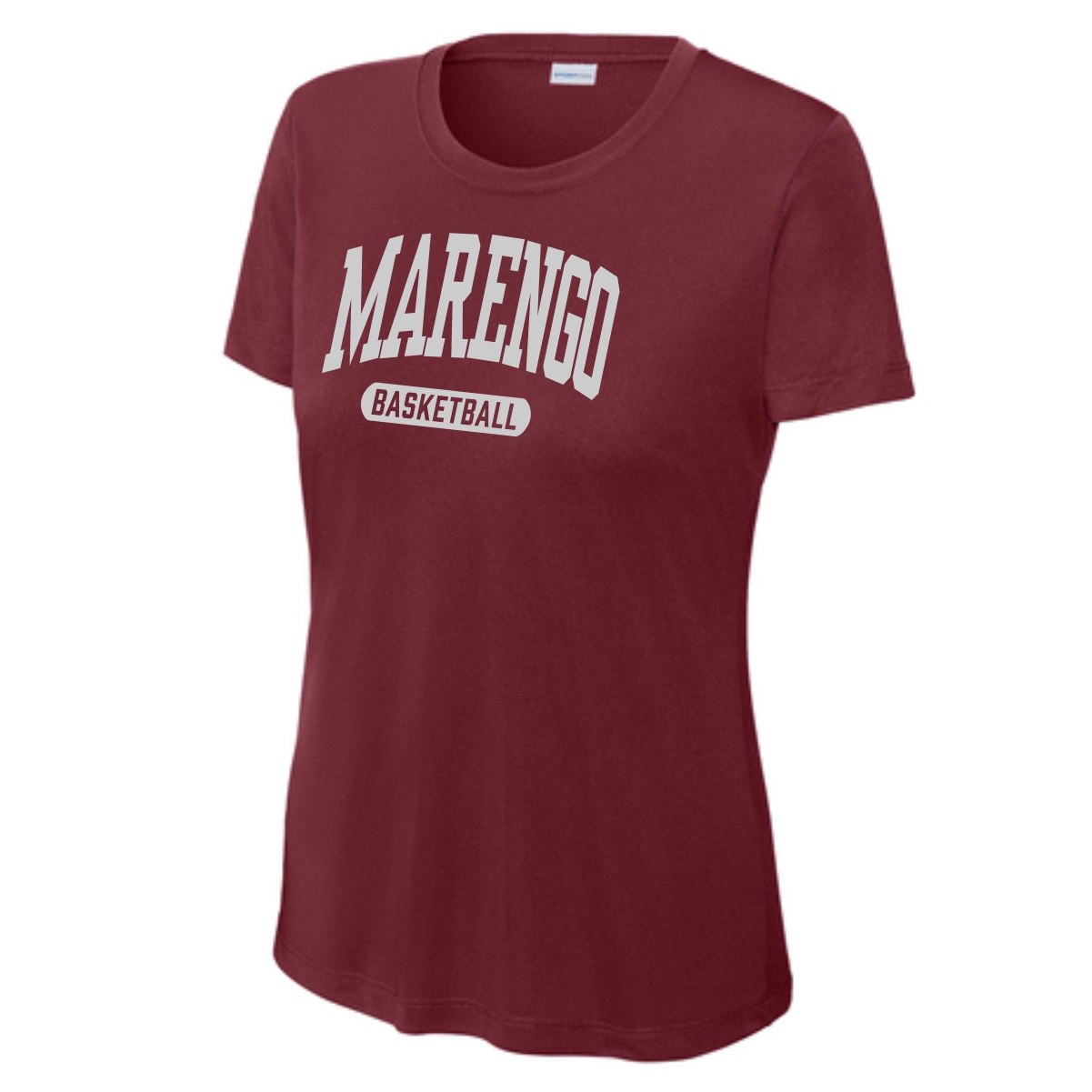 MCHS Girls Basketball Ladies Performance Tee - Image 3