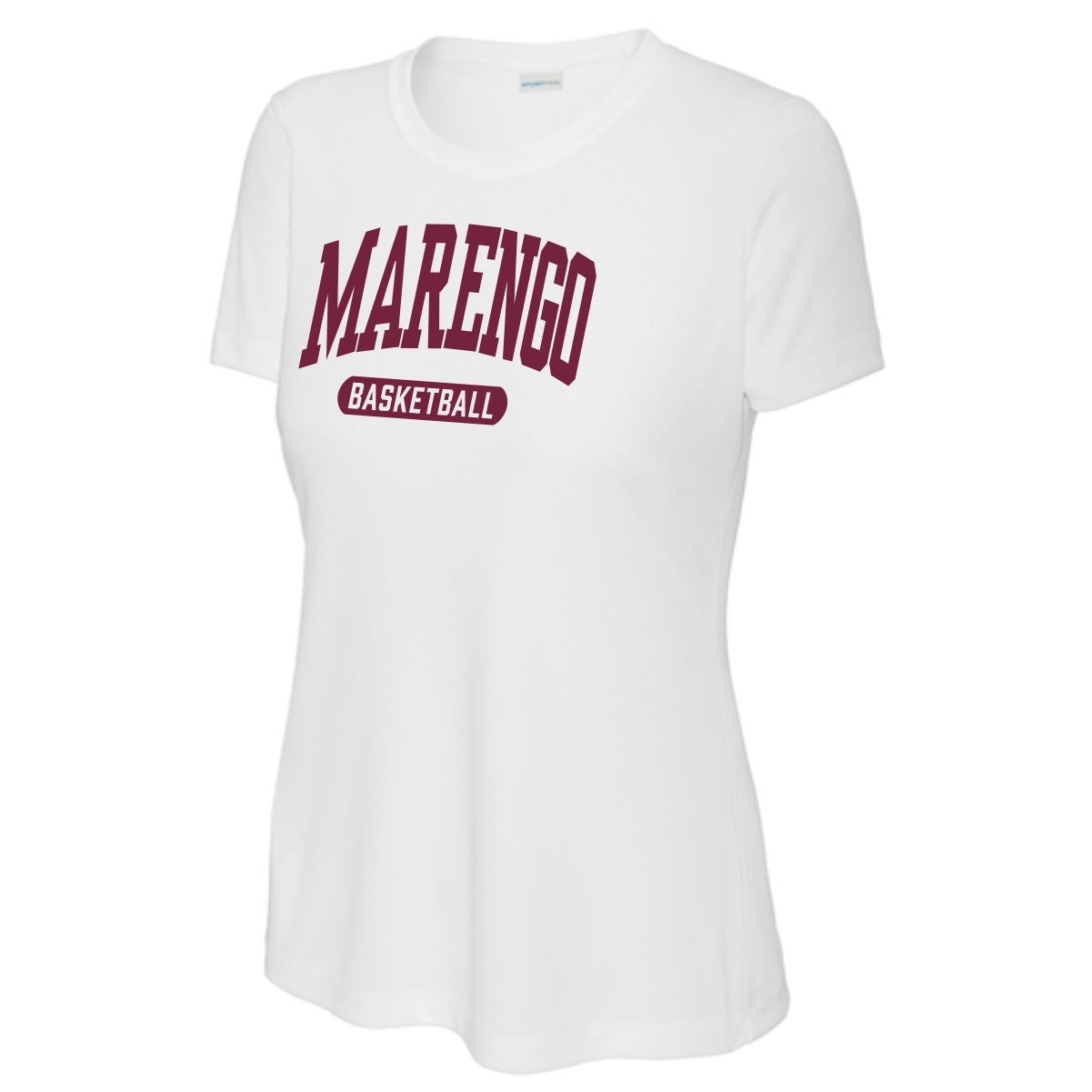 MCHS Girls Basketball Ladies Performance Tee - Image 5