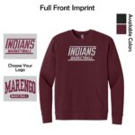 MCHS Girls Basketball Adult Next Level Apparel Pocket Sweatshirt