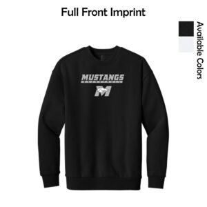 Marlowe Girls Basketball Adult Heavyweight Fleece Crew (Oversized fit)