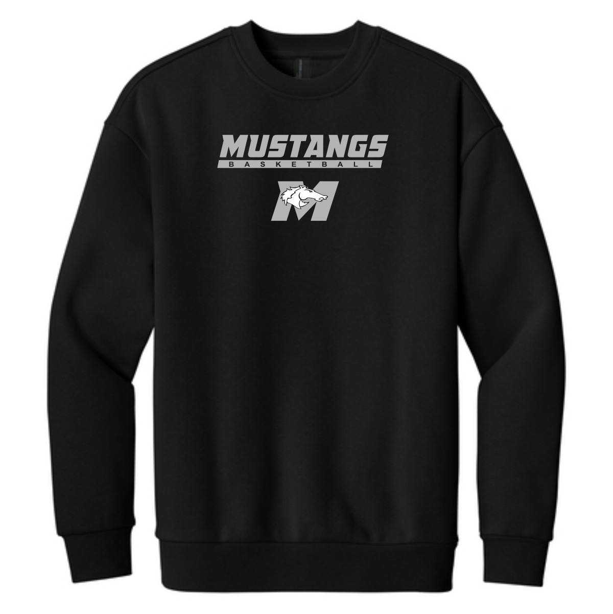 Marlowe Girls Basketball Adult Heavyweight Fleece Crew (Oversized fit) - Image 2