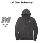 Marlowe Girls Basketball Adult Full-Zip Hoodie