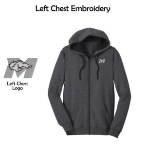 Marlowe Girls Basketball Adult Full-Zip Hoodie