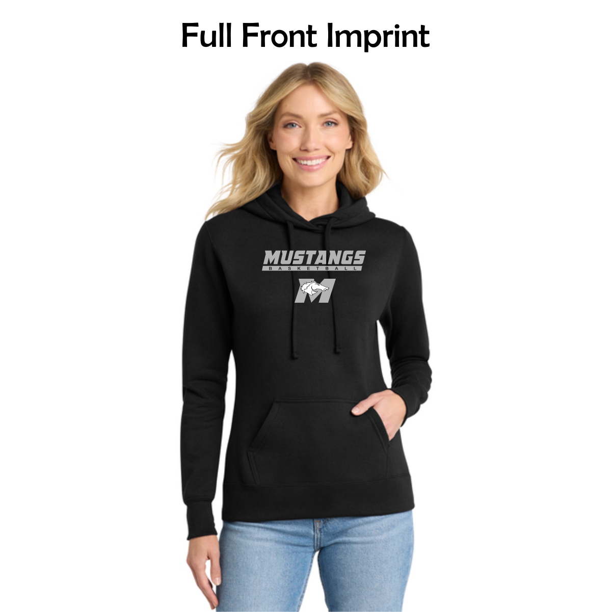 Marlowe Girls Basketball Ladies Hooded Sweatshirt