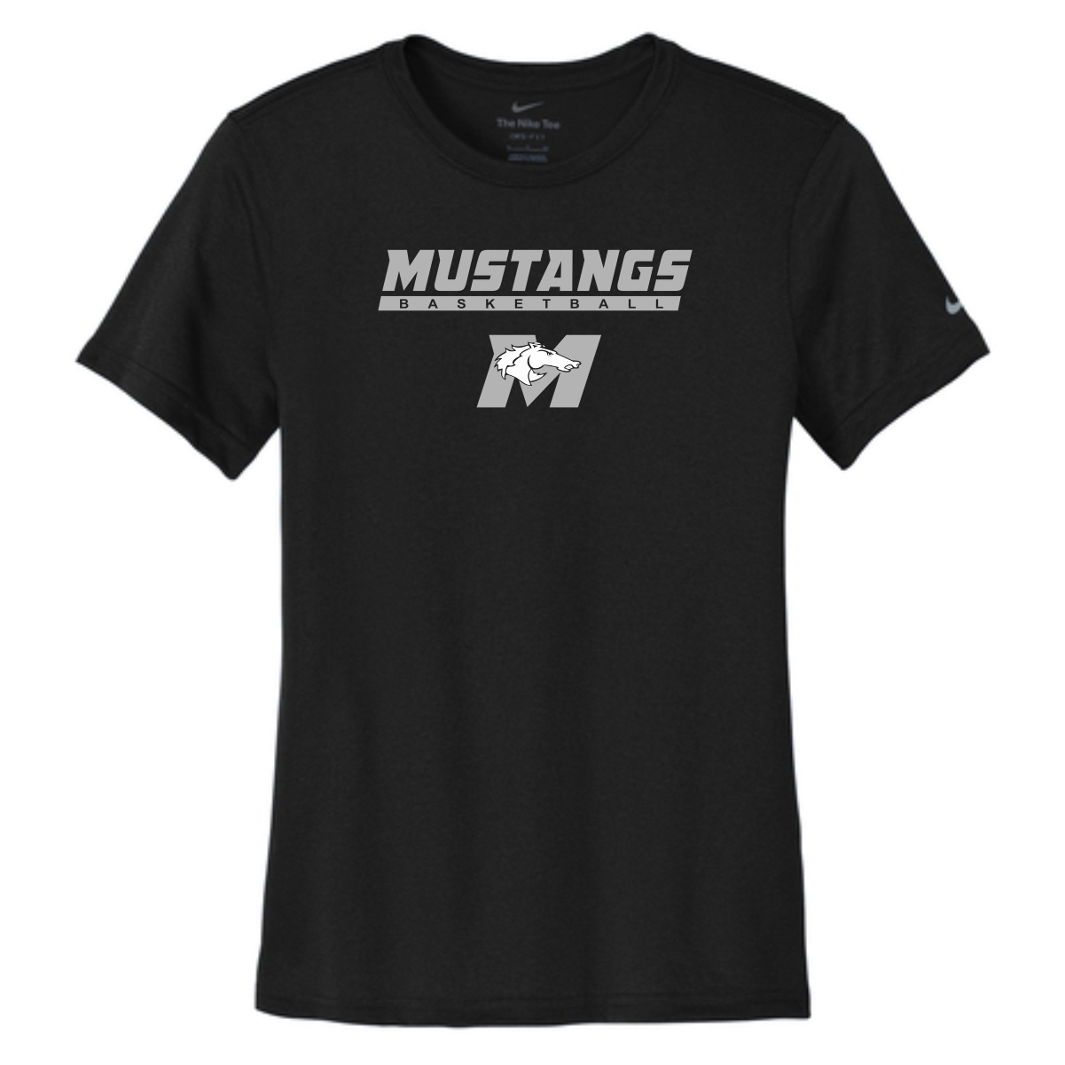 Marlowe Girls Basketball Ladies Nike Tee - Image 2