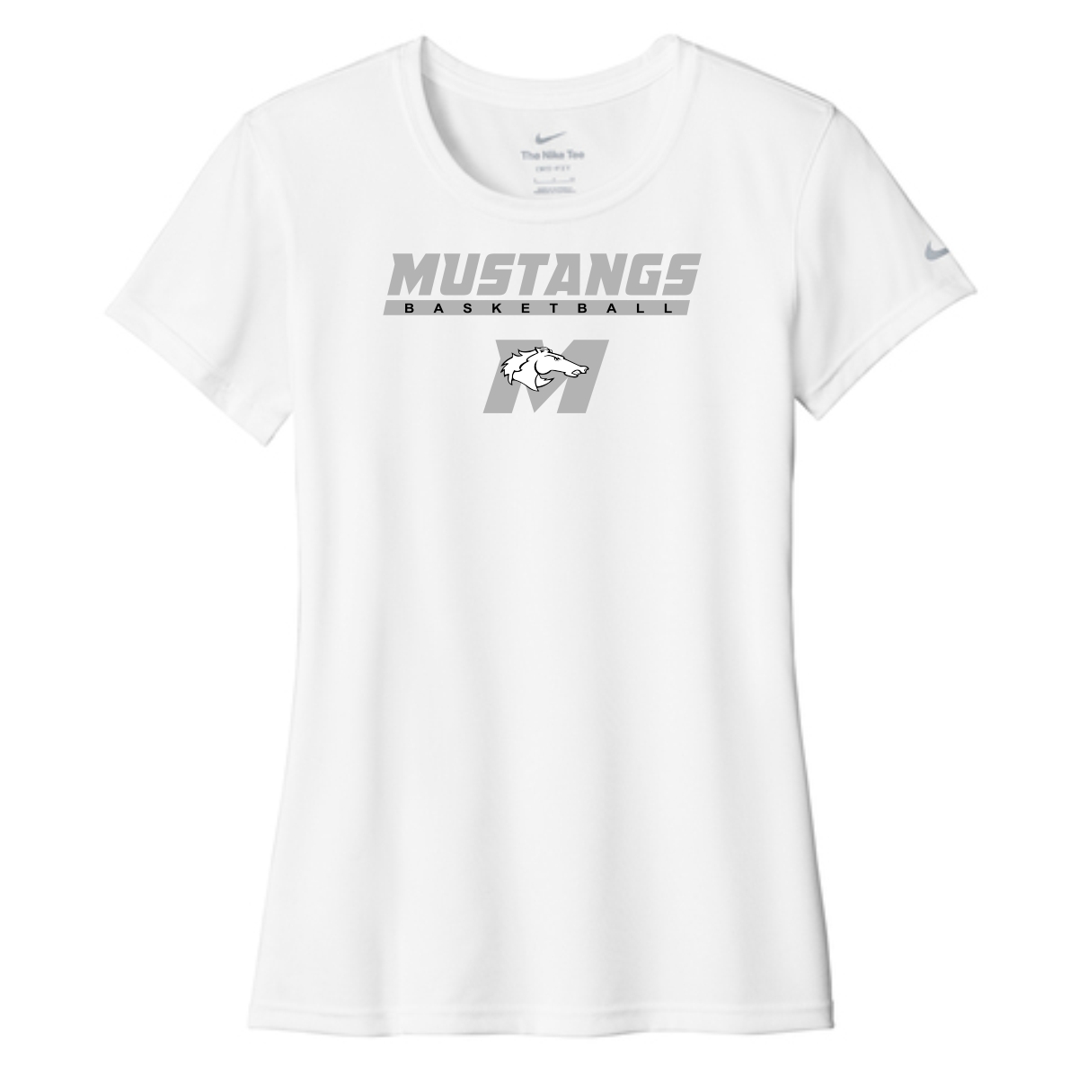 Marlowe Girls Basketball Ladies Nike Tee - Image 3