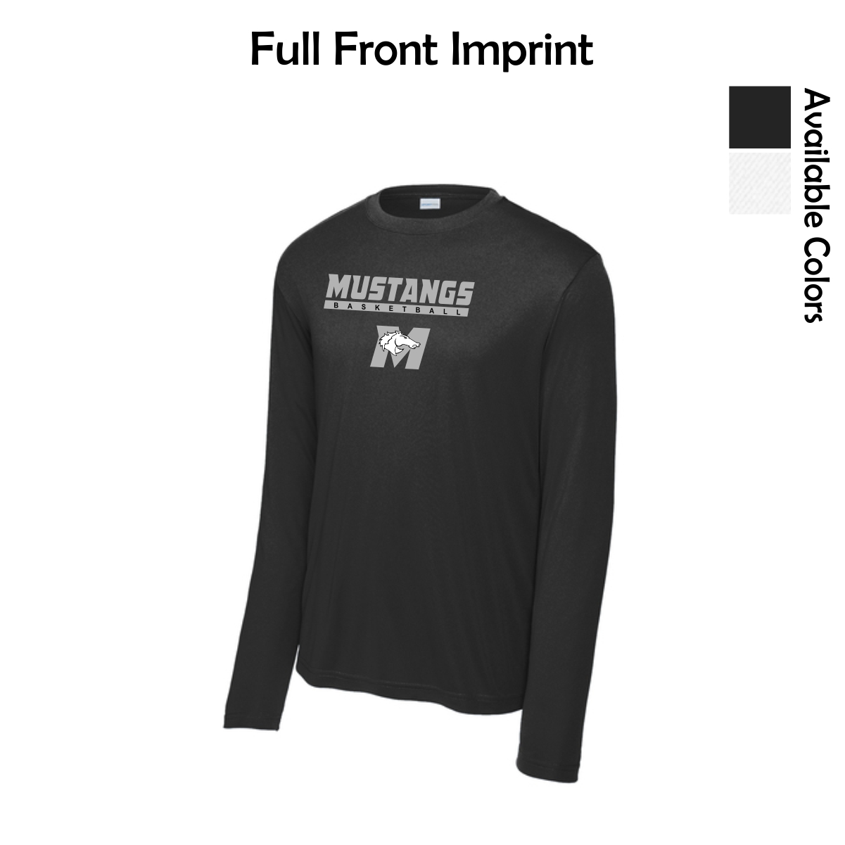 Marlowe Girls Basketball Adult & Youth Performance Long Sleeve Tee