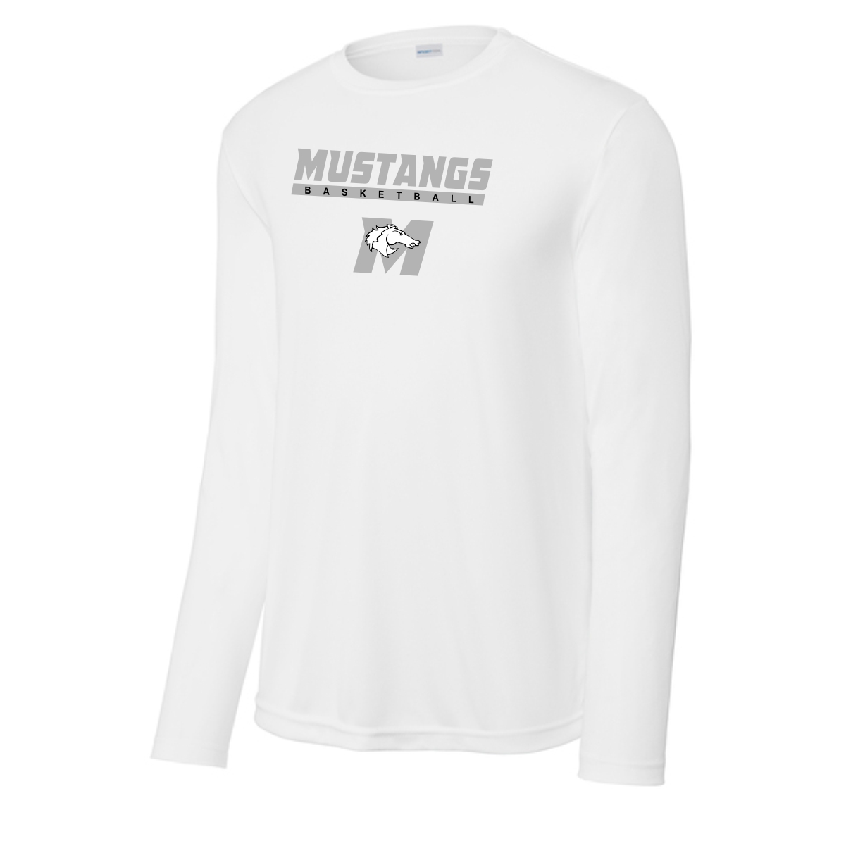 Marlowe Girls Basketball Adult & Youth Performance Long Sleeve Tee - Image 3