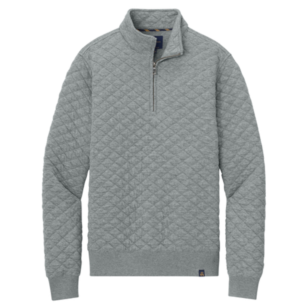 SMC-Shales McNutt Construction Brooks Brothers® Diamond Quilt 1/4-Zip - Image 3