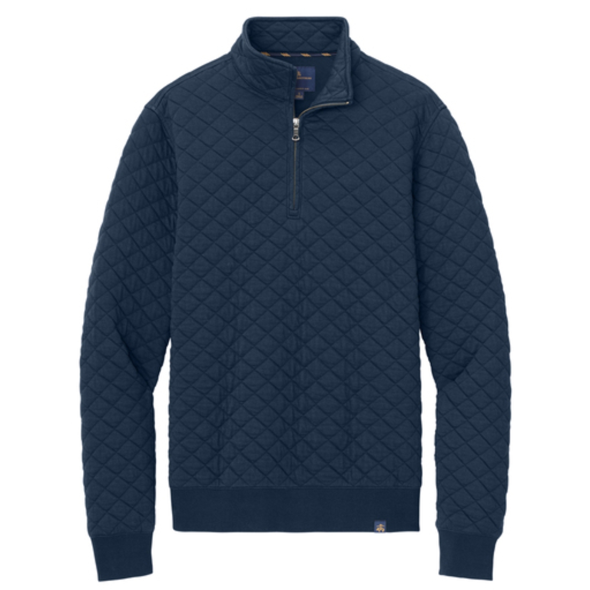 SMC-Shales McNutt Construction Brooks Brothers® Diamond Quilt 1/4-Zip - Image 4