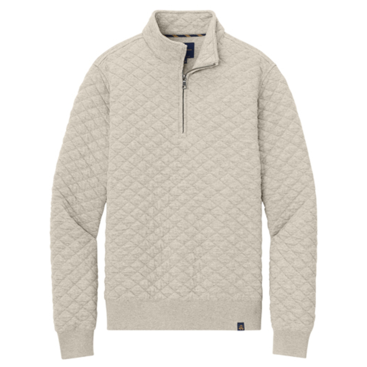 SMC-Shales McNutt Construction Brooks Brothers® Diamond Quilt 1/4-Zip - Image 5