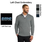 SMC-Shales McNutt Construction Easy Care 1/4-Zip Sweater