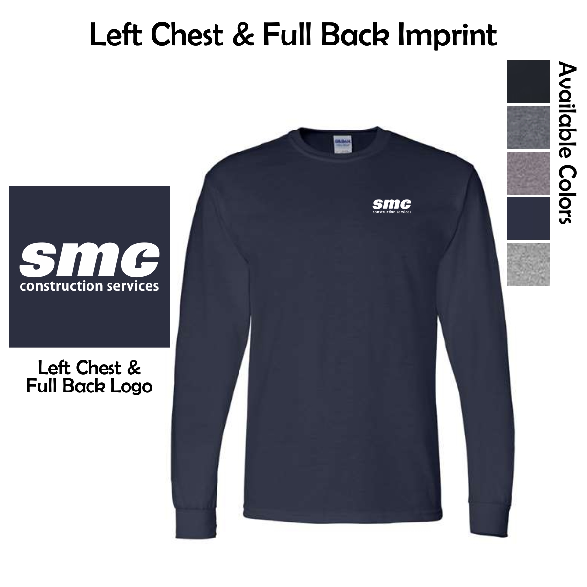 SMC-Shales McNutt Construction Long Sleeve T-Shirt