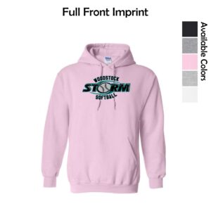 Woodstock Storm Softball Adult & Youth Hooded Sweatshirt