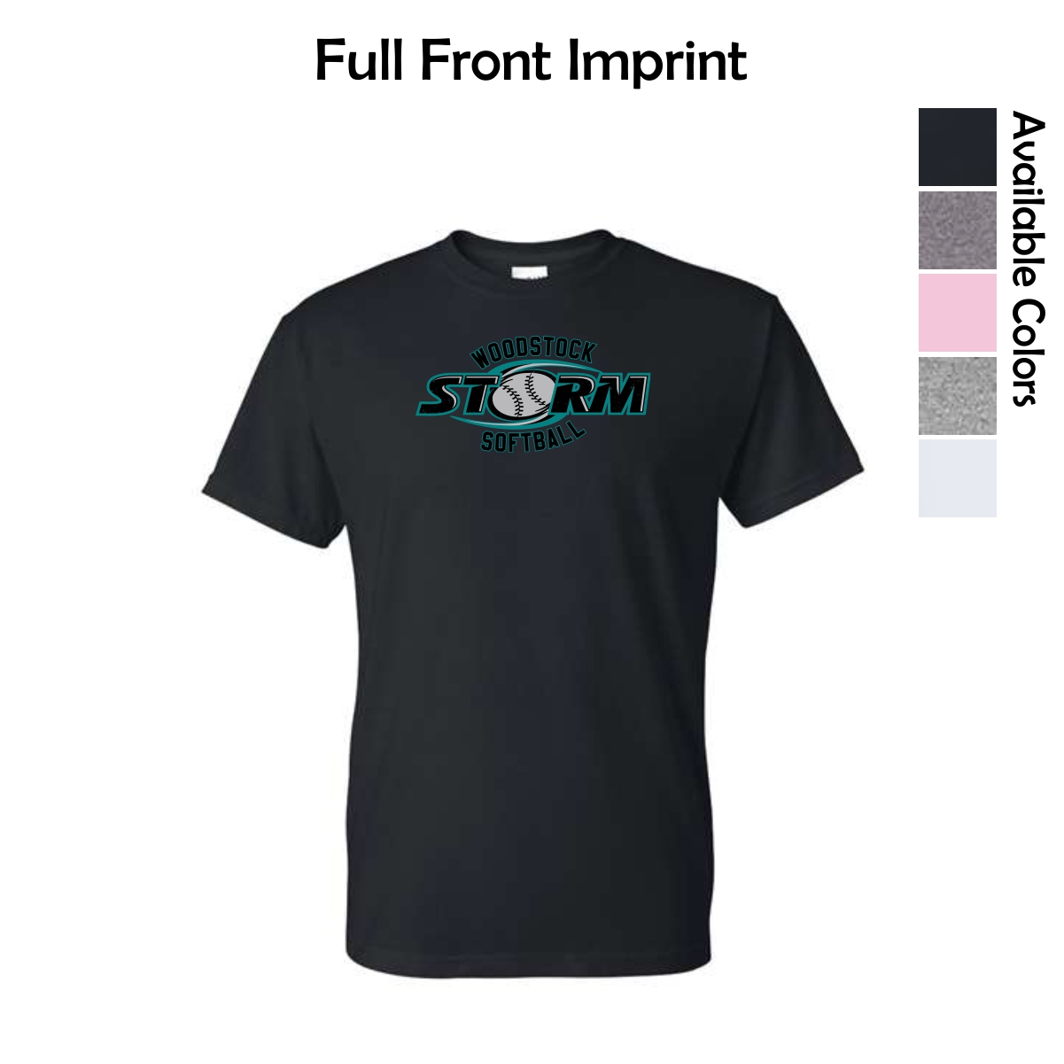 Woodstock Storm Softball Adult & Youth T-Shirt