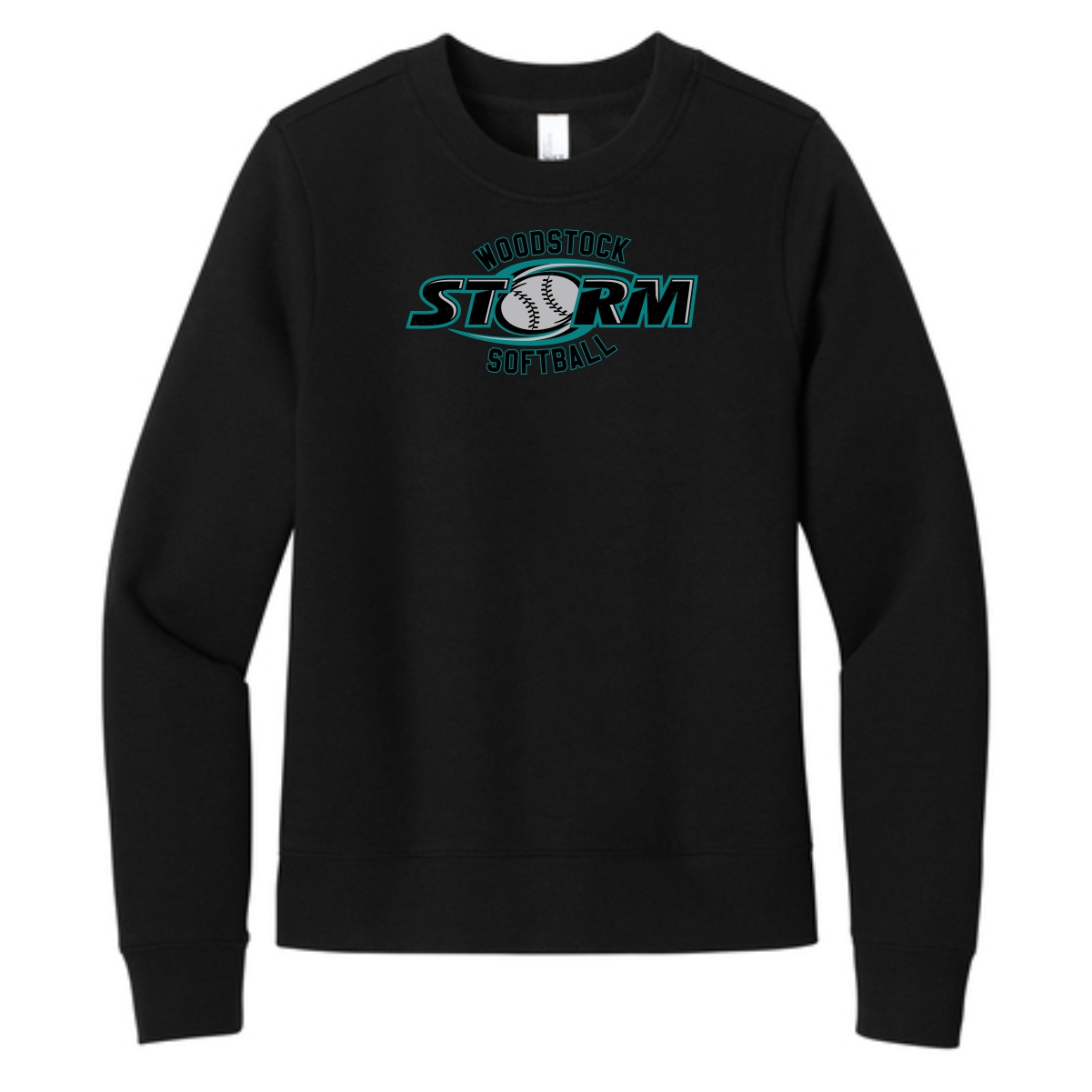 Woodstock Storm Softball Ladies District Fleece Crew - Image 2