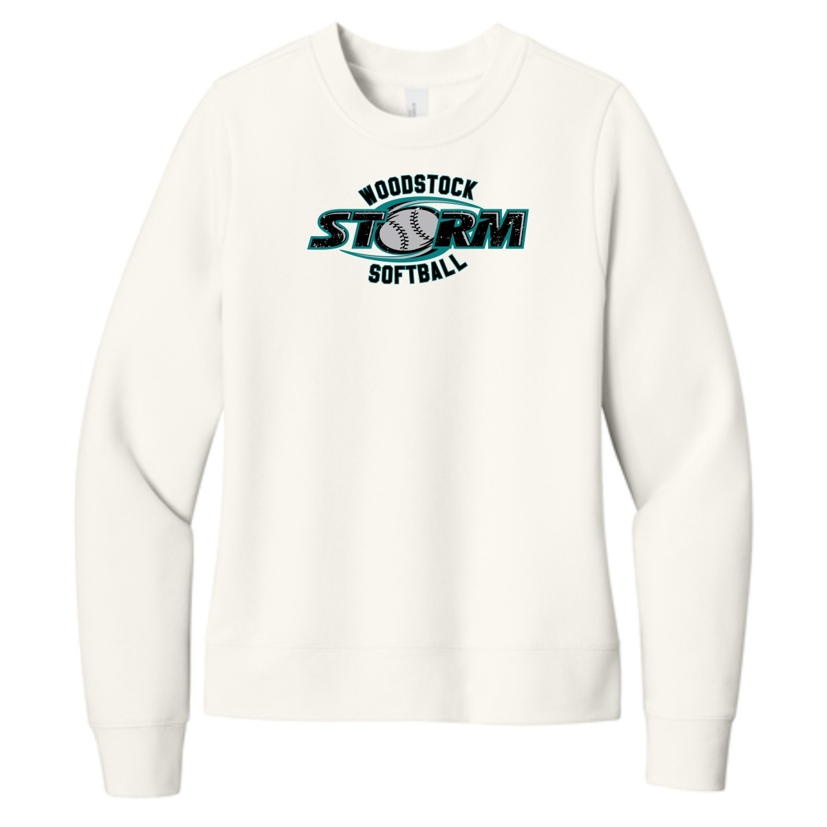 Woodstock Storm Softball Ladies District Fleece Crew - Image 3