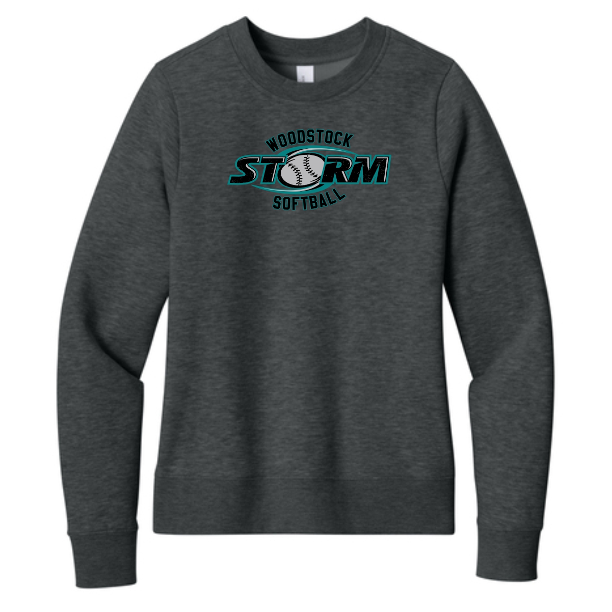 Woodstock Storm Softball Ladies District Fleece Crew - Image 4