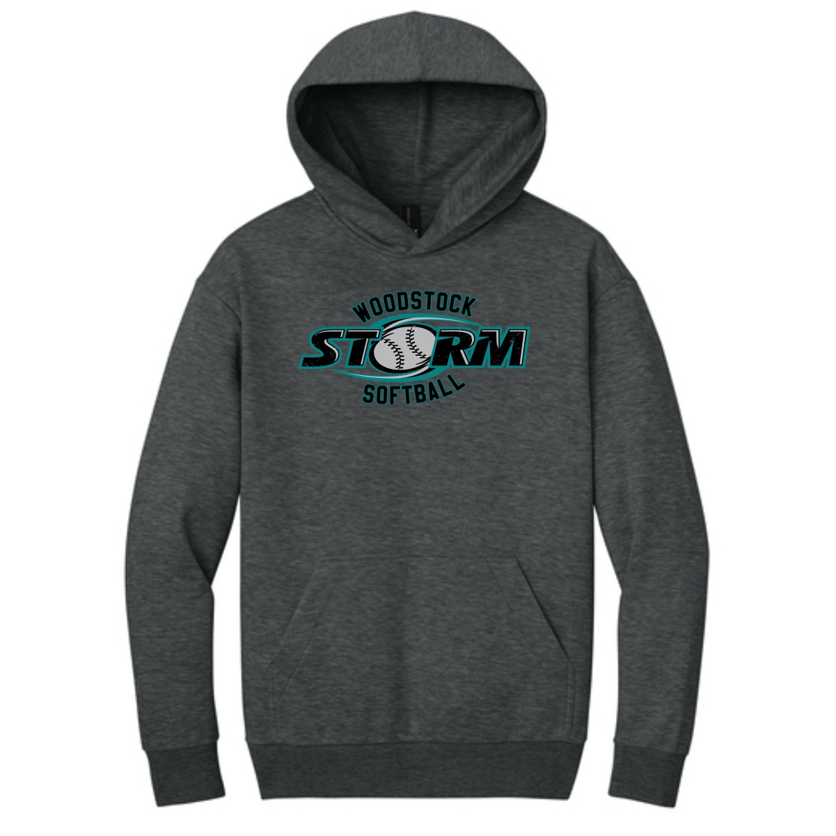 Woodstock Storm Softball Adult District Heavyweight Fleece Hoodie (Oversized fit) - Image 4