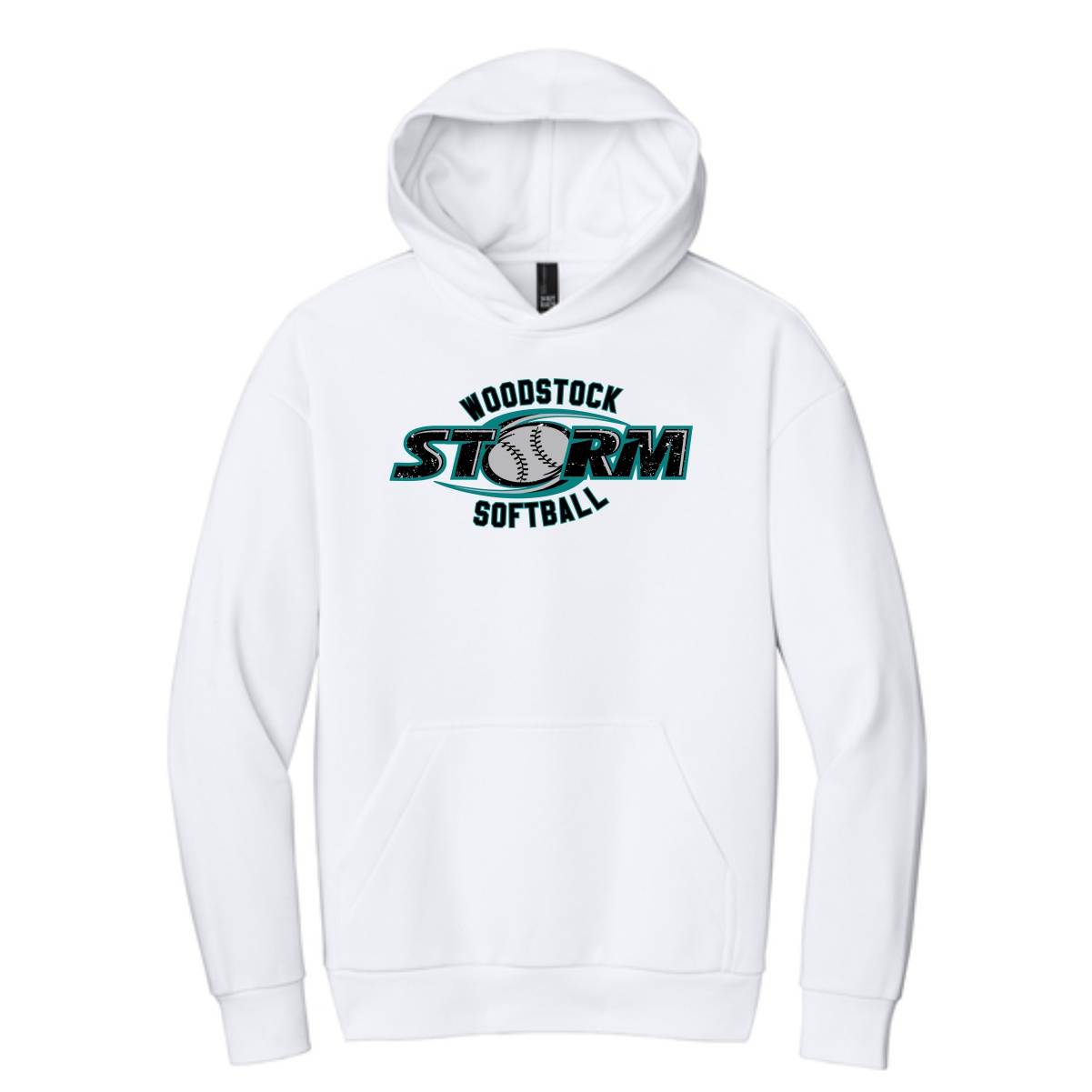 Woodstock Storm Softball Adult District Heavyweight Fleece Hoodie (Oversized fit) - Image 6