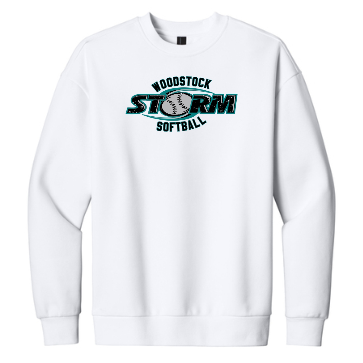 Woodstock Storm Softball Adult District Heavyweight Fleece Crew (Oversized fit) - Image 5