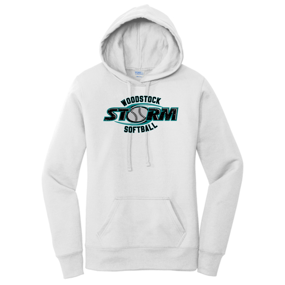 Woodstock Storm Softball Ladies Hooded Sweatshirt - Image 6