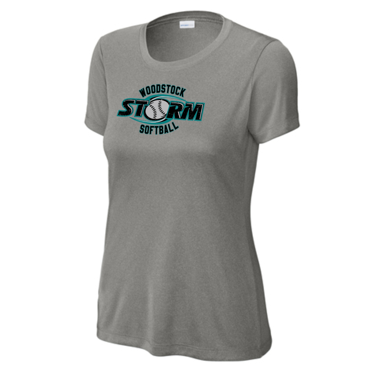 Woodstock Storm Softball Ladies Performance Tee - Image 3
