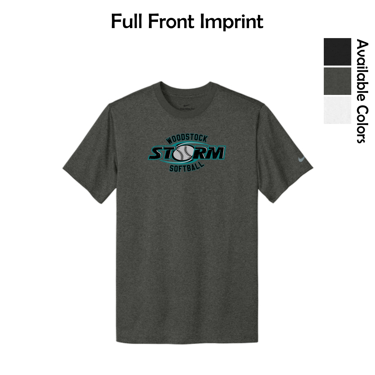 Woodstock Storm Softball Adult & Youth Nike Tee