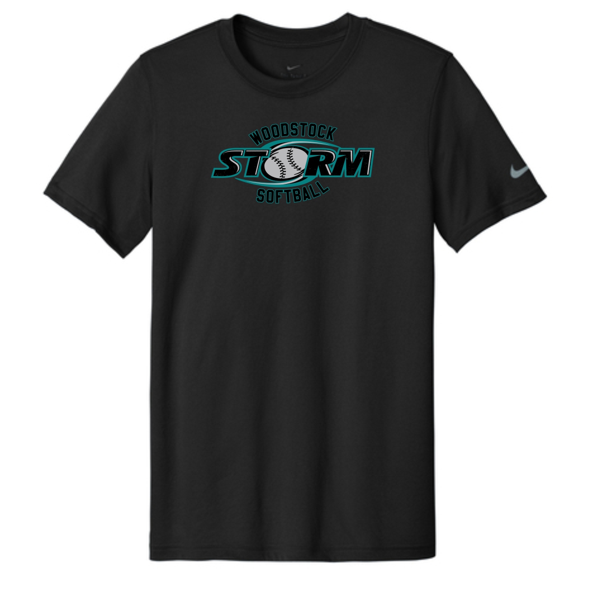 Woodstock Storm Softball Adult & Youth Nike Tee - Image 2