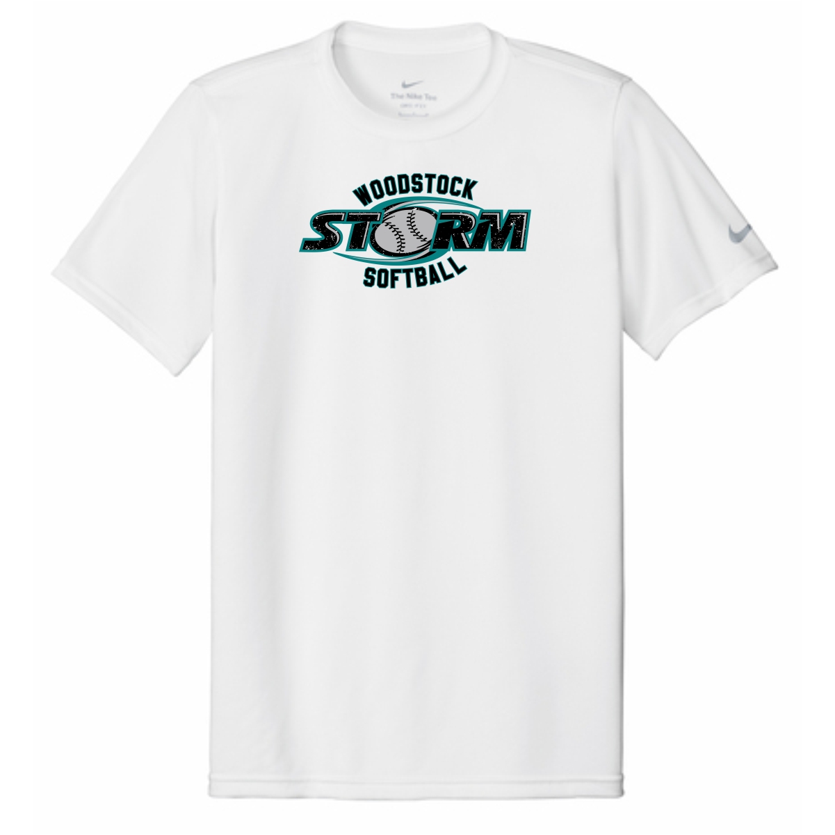 Woodstock Storm Softball Adult & Youth Nike Tee - Image 4