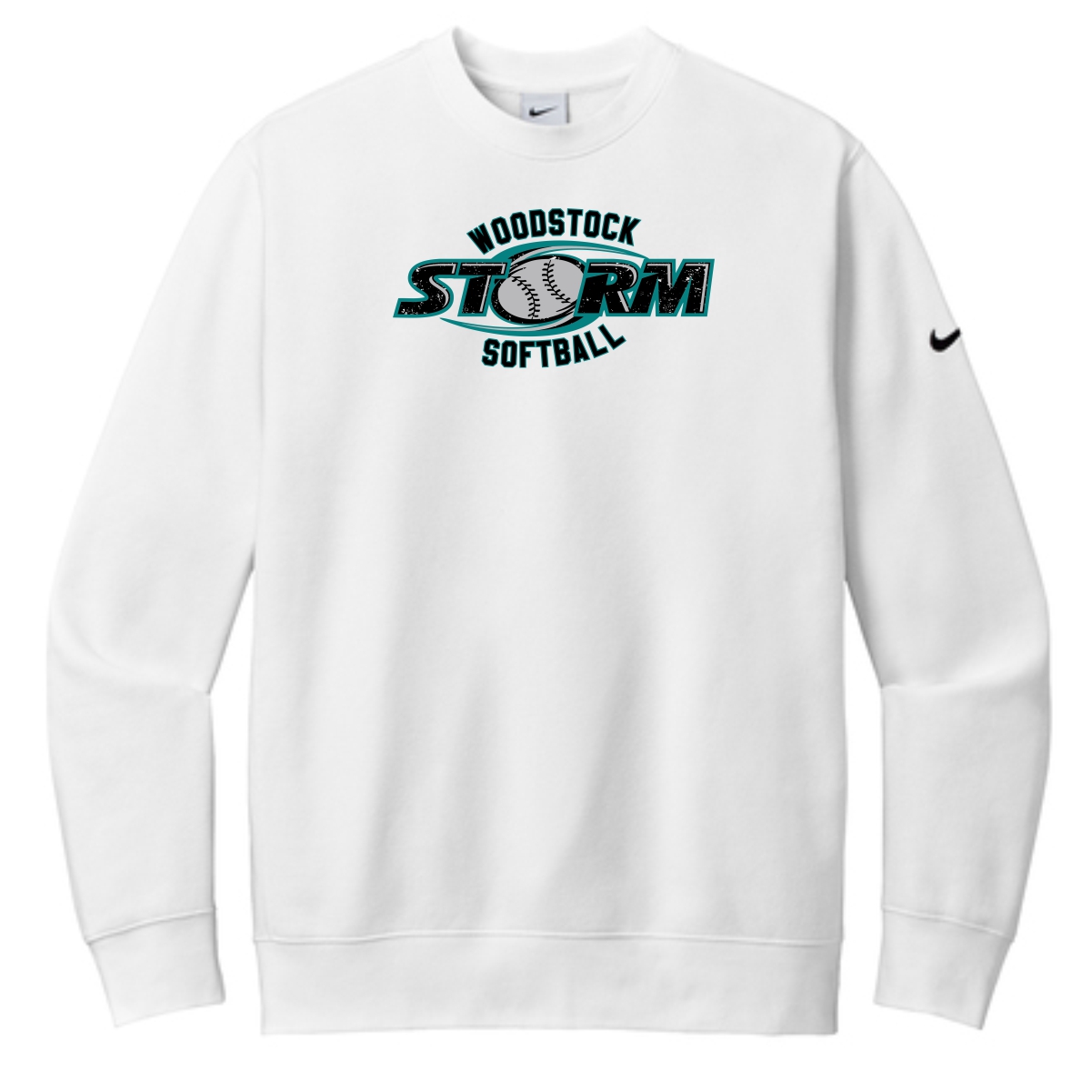 Woodstock Storm Softball Adult Nike Crew - Image 5
