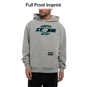 Woodstock Storm Softball Adult Shaka Wear Super Heavyweight Hoodie