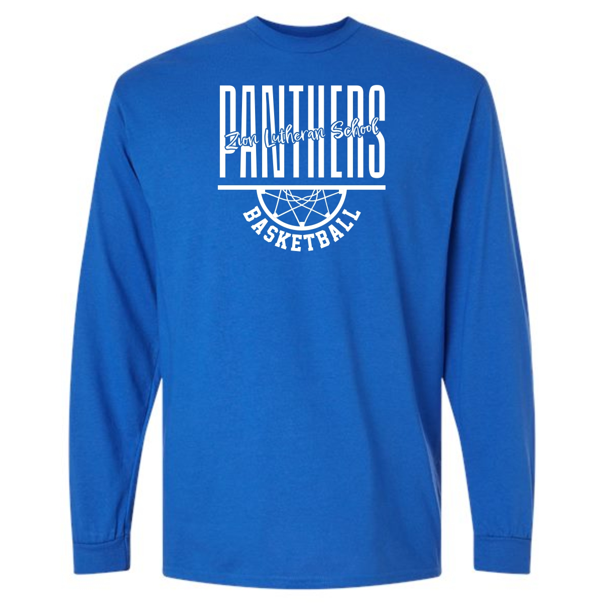 Zion Spiritwear 01 Basketball Adult & Youth Long Sleeve T-Shirt - Image 2