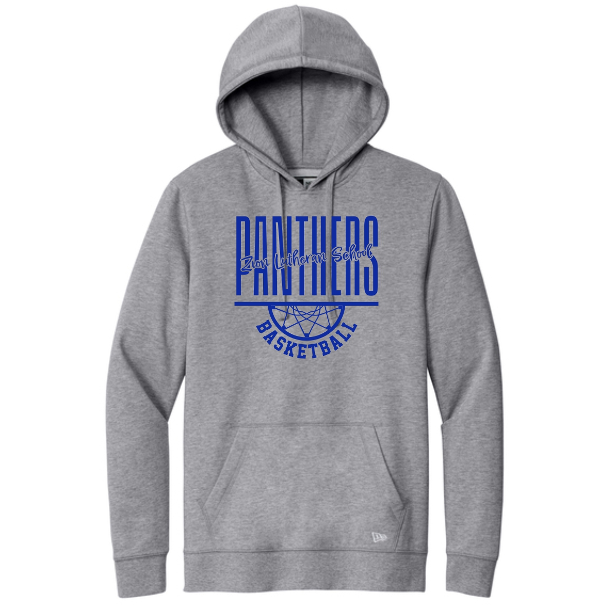 Zion Spiritwear 01 Basketball Adult New Era® Comeback Fleece Pullover Hoodie - Image 2