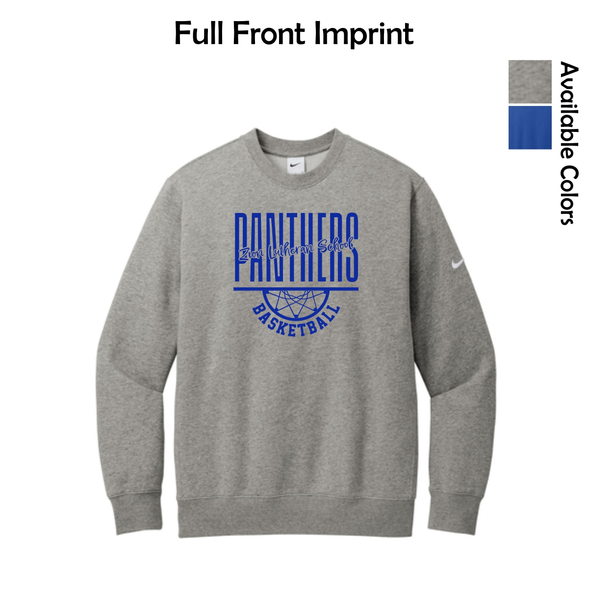 Zion Spiritwear 01 Basketball Adult Nike Crew