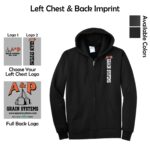 A & P Grain Systems Tall Full-Zip Hooded Sweatshirt