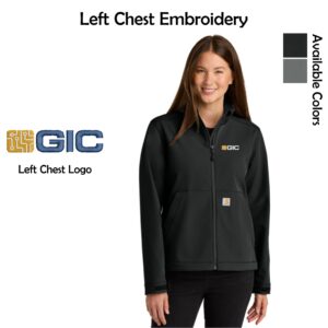 GIC Ladies Carhartt Soft Shell Jacket