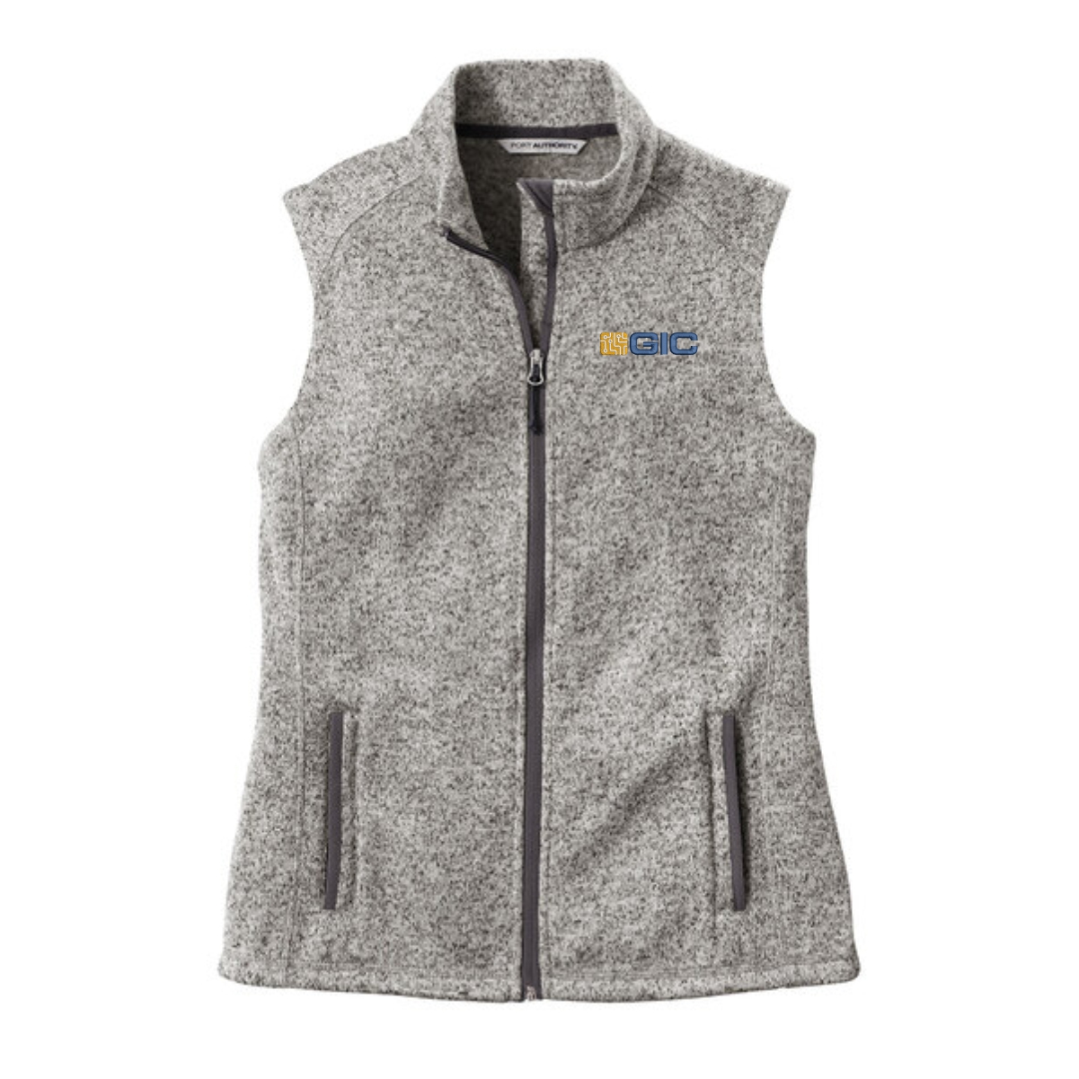 GIC Ladies Sweater Fleece Vest - Image 2