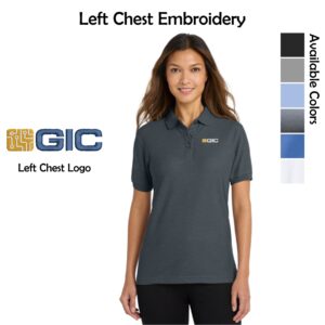 GIC Ladies Silk Touch Polo