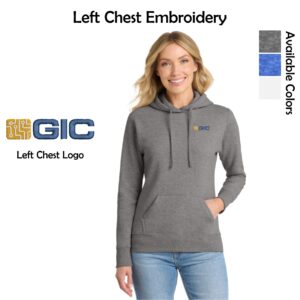 GIC Ladies Pullover Hooded Sweatshirt