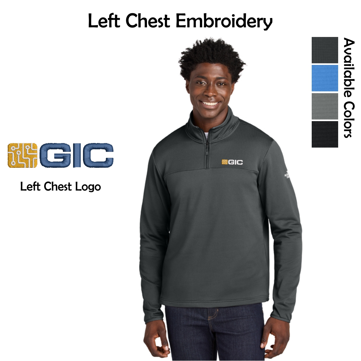 GIC The North Face 1/4-Zip Fleece