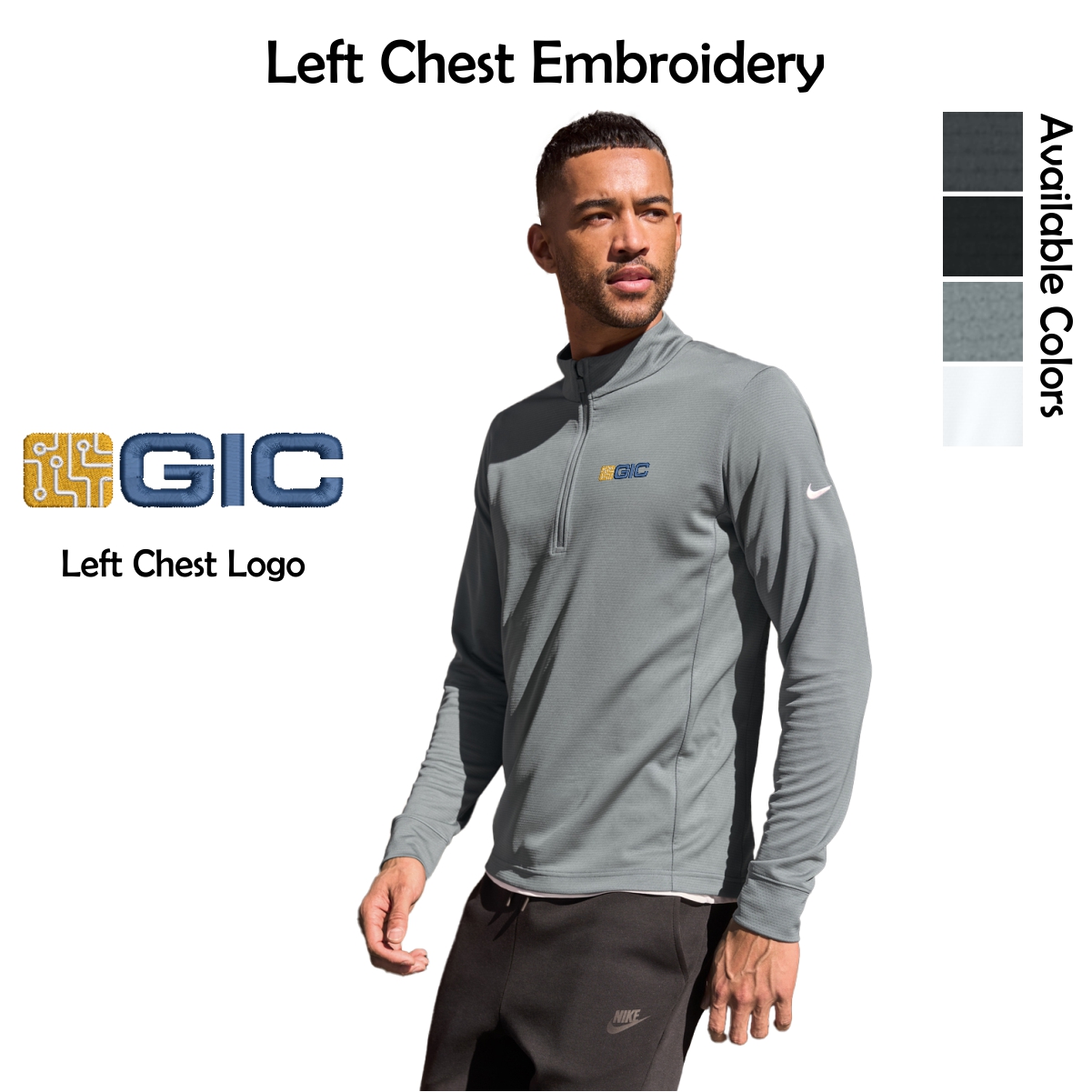 GIC Nike Essential 1/2-Zip Cover-Up