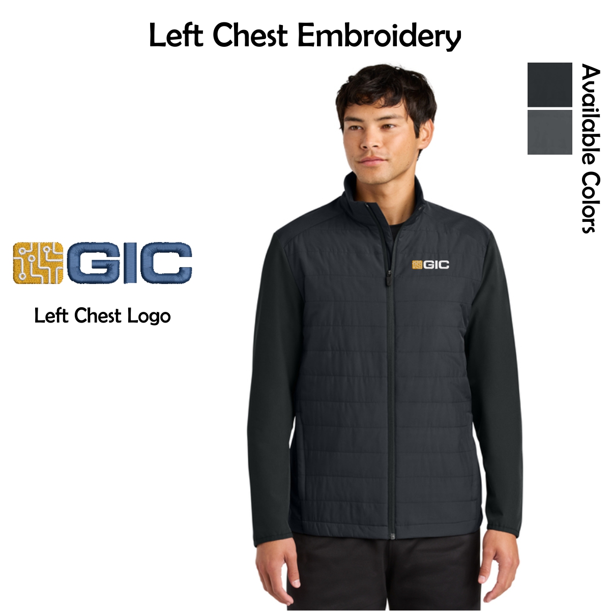 GIC Sport-Tek Teknical Hybrid Jacket