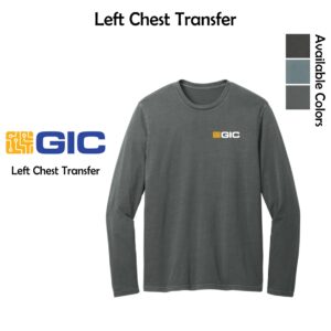 GIC District Wash Long Sleeve Tee