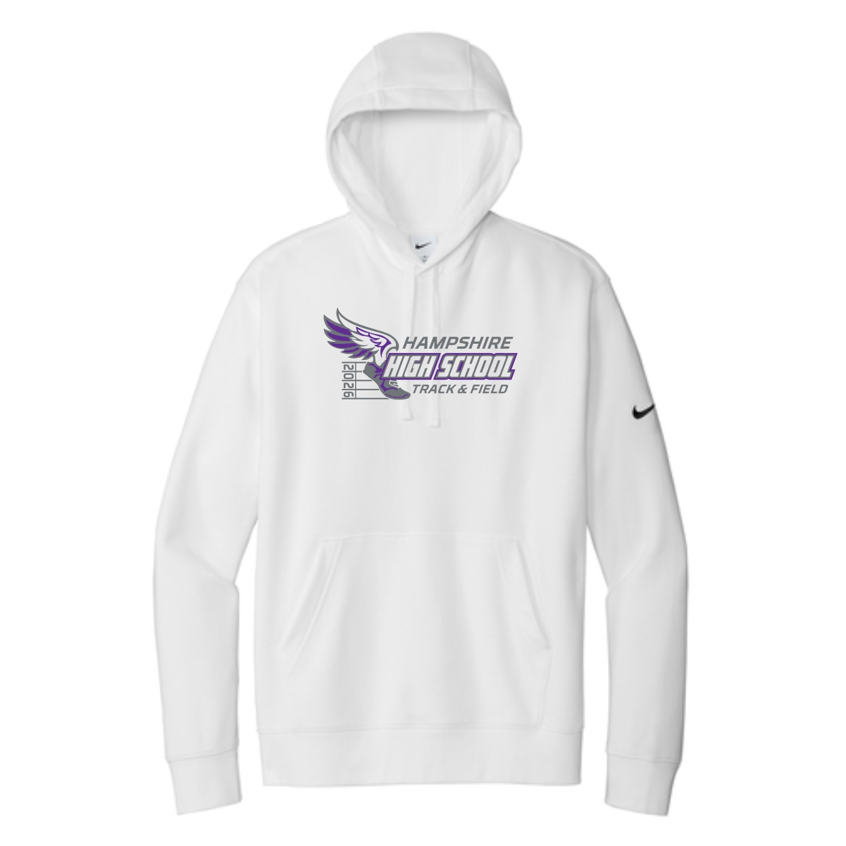 Hampshire Track & Field Nike Pullover Hoodie - Image 4